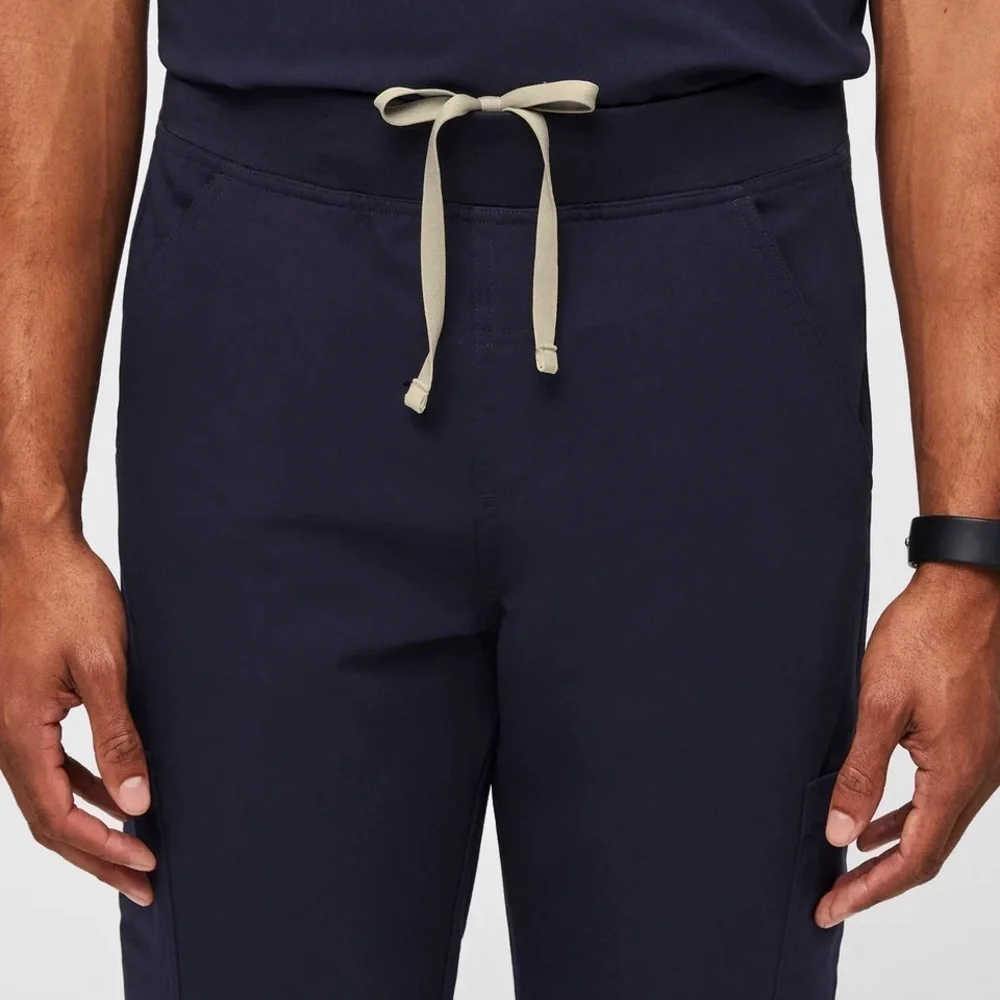 NWT Figs Axim Cargo Scrub Pants, Navy, Size M